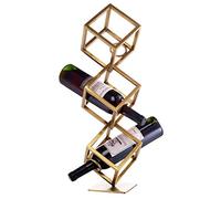 Générique Porte-Verres à Vin en Métal, Casier à Vin Empilable, Porte-Bouteilles De Vin De 750 ML, Rangement De Verres à Vin De Bureau, Décoration De Cadeau De Vacances (2 Animals)