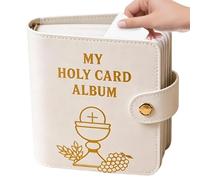 Générique Portefeuille À Cartes De Prière | Avec 20 Pochettes Étui Livret Portable,Organiseur Album De Poche Pour Cartes De Prière | Pour Hommes Femmes Personnelle Maison Retraite Réunions