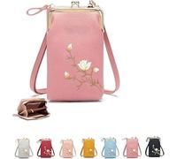 Générique Portefeuille bandoulière pour femme avec support pour téléphone portable, sac de voyage tendance (1pcs-b)