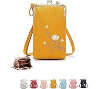 Générique Portefeuille bandoulière pour femme avec support pour téléphone portable, sac de voyage tendance (1pcs-f)