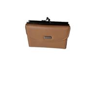 Générique Portefeuille Femme en Cuir de Vachette - Rouge - Eléphant d’Or Camel