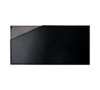 Générique Portefeuille Fin Minimaliste - Formez Un élégant Transport | rapide, étui pour cartes en cuir PU végétalien avec poche pour l'argent, profil ultra fin pour cartes de débit et espèces, fe