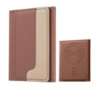 Générique Portefeuille Hommes Triple Poche à Argent en Cuir PU Magnétique