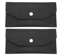 Générique Portefeuille Long Enveloppe en Cuir PU Femme 175 X 9 X 1 CM Format Compact Pochette pour Argenté et Budget pour Paquet à Dos ou Mallette