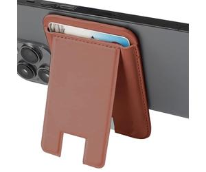 Générique Portefeuille Magnétique pour Téléphone - Support Magnétique Porte-Cartes Intégré pour Smartphone - Accessoire Portable pour Sport Extérieur Maison Étude Femmes Hommes