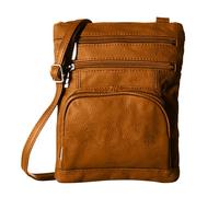 Générique Portefeuille Petit Facile Bag Head Layer Cowhide Shoulder Bag PU Leather Women's Bag Grands Cosmétiques Pour Organisateur De Femmes (Gold, One Size)