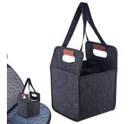 Générique Porteur De Boissons avec Poignée | Porte-Réutilisables avec Poignées - Sac de Transport de Boissons pour Pique-Nique Voiture Livraison Repas Travail Courses à Emporter Fête Extérieur