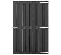 Générique Portillon WPC 100x150 cm Gris,Portillons-49085