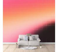 Générique Poster Mural Chambre Pixel Coloré, Papier Peint 3D Géométrie Carréepour Chambre Décoration Papier Peint Moderne Solution Rénovation Rapide Pose Facile Écologique 300X256cm
