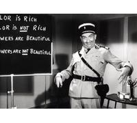 Générique Poster Photo Noir et Blanc, Louis de Funès Les Gendarmes à Saint-Tropez, Papier Satiné, Multiple Tailles 10x15-60x84 cm, Impression Haute Résolution (10x15cm)