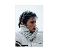 Générique Poster rétro Alain Delon 032 sur toile pour décoration de chambre à coucher, bureau, chambre, cadeau, sans cadre, 30 x 45 cm