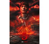 Générique Poster série TV Stranger thing saison 5 (41x60cm)
