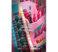 Générique Poster SquidGame, Art Mural, Décoration Murale, 8 Tailles Disponibles de 30x20 cm à 100x67 cm, Papier Satiné 190g/m², Impression Haute Résolution (40x60cm)