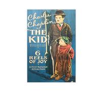 Générique Poster The Kid 1921 (4) sur toile sans cadre 60 x 90 cm
