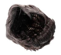 Générique Postiche Homme Courte En Dégradé Gris Frange 1 Pièce Style Cosplay Pour Hommes Look Moderne Pour Halloween Et Soirées Postiche Synthétique