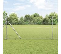 Générique Posts de clôture 52 pcs Ø32 mm 170 cm en Acier galvanisé,Quincaillerie,Clôtures & barrières,Poteaux & traverses de clôture,Argent,72.4 KG,3350156