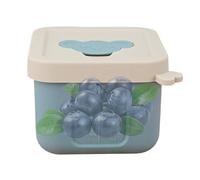 Générique Pot À Condiments En Silicone - Moule À Glaçons En Silicone Démoulage Facile Étanche - Mini Boîte à Goûter | Pour vinaigrettes, sauces à tremper, école, randonnée, pique-nique,