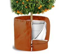 Générique Pot Covers, Reusable Waterproof Thermal Plant Frost Protectors for Outdoor Pots Shrubs and Small Trees, Cold Weather Protective Covers for Garden Patio Yard Plants and Home Gardeners