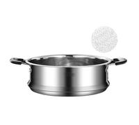 Générique Pot de Bateau à Vapeur | Tiroir à Vapeur en Acier Inoxydable | Rack de Universel de qualité Alimentaire | Ustensiles de Cuisine de Cuisine pour Repas Quotidiens, Les Petits Pains, Les Fruit