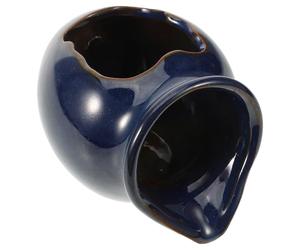 Générique Pot de Céramique Fontaine Décoratif pour Aquarium et Jardin, Bleu | Céramique, Usage DIY et Décoration Paysagère, Installation Facile, Pièce Polyvalente pour Bassin Intérieur ou Cour