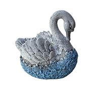 Générique Pot de Fleurs Cygne, Jardinière Décorative, 20 X 14 X 19 Cm
