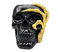 Générique Pot De Fleurs en Forme De Tête De Mort - Vase De Crâne Décoration pour La Maison | Pot De De Crâne | Décor De Crânee en Résine Polyvalent pour La Maison, Succulentes, Décoration De Vac