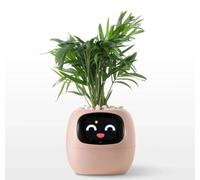 Générique Pot de Fleurs Intelligent, Jardinière Intelligente pour des Plantes Amusantes et connectées (Rose)