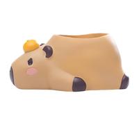 Générique Pot de Fleurs Mignon - Porte-Stylo Drôle en Résine Déco Bureau,Cache-Pot Animal avec Trous de Drainage | pour Étagère, Appui Fenêtre, Salon, Chambre, Balcon, Patio, Jardin, Intérieur,