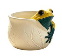 Générique Pot De Vase Décoratif Résine Grenouille Jardin Cactus pour Table