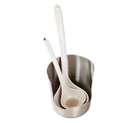 Générique Pot Lid Holder - Stainless Steel Upright Kitchen Storage Rack