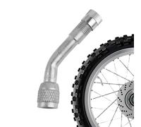 Générique Poteau d'extension de Valve de Pneu | Adaptateur Universel de gonflage d'air pour Moto avec coude à 90 degrés | Adaptateurs de Tige de Valve de Roue de Voiture pour Scooters, Voitures