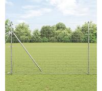 Générique Poteaux de clôture 13 pcs Ø32 mm 210 cm en Acier galvanisé,Poteaux & traverses de clôture,21.4KG-42004233