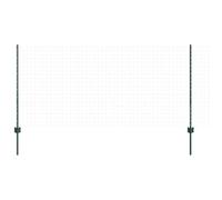Générique Poteaux de clôture 44 pcs U-Channel Vert 140 cm en Acier,Poteaux & traverses de clôture,41.12KG-3335919