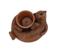 Générique Pots de d'Intérieur - Otter Design Jardinière en Résine Décorative,14.5 x 13 x 6.5 cm Jardinière pour d'Intérieur,pour Usage Intérieur Et Extérieur, Jardin, Fenêtre