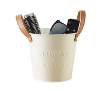 Générique Pots De D'Intérieur,Seau À en Métal avec Poignées | Pots De Jardin Résistants À La Rouille,pour Le Bureau La Ferme Le Balcon La Terrasse Le Rebord De Fenêtre Le Salon Le Jardinage