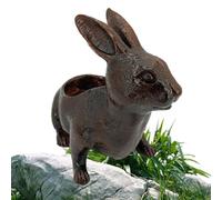 Générique Pots de Fleurs | Cache-Pot Décoratif Statue - Cache-Pot Lapin 18 x 9 x 14 cm pour d'Intérieur - pour la Maison Le Salon Le Jardin la Fenêtre la Terrasse