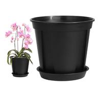 Générique Pots de Pépinière,Pot de 11 litres pour Fleurs et Végétaux,3 Pièces Pots De Jardin avec Trous De Drainage - pour Jardin Serre Balcon Terrasse Cactus Légumes Orchidées