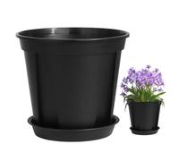 Générique Pots de Pépinière pour - Pot de 11 litres pour Fleurs et Végétaux - 3 Pièces Pots De Jardin avec Trous De Drainage - pour Jardin Extérieur Serre Balcon Terrasse Cactus Légumes et Orchidées