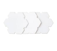 Générique Pottery Ribs Shaping - 3 Pieces Square V Shaped Trimming Ribs, Ceramic Clay Shaping Scraper Set for Wheel Throwing Sculpture, Clay Modeling Tool for Home Studio Classroom Hobby Ceramic