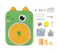 Générique Pottery Wheel Kids - Art Craft Set, Clay Sculpting Kit | Children Creative Painting Toy Machine Educational Maker, Beginner Ceramic Molding Studio Birthday Party Activity Classroom