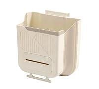 Générique Poubelle carrée pliable, poubelle suspendue de capacité, peu encombrante, pour armoire de cuisine, poubelle murale montée sur porte