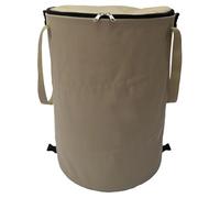 Générique Poubelle de camping pliable, sacs poubelles de 37 L avec couvercle, sac poubelle pliable de jardin avec fermeture éclair, poubelle pour pelouse, camping, extérieur, cour, jardin, voyage