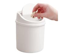 Générique Poubelle de comptoir - Jolie poubelle de bureau peu encombrante avec couvercle - Poubelle drôle poubelle pour chambres bureaux dortoirs Tables