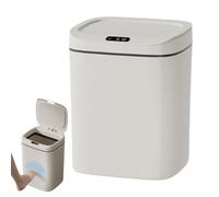 Générique Poubelle électrique sans contact, poubelle intelligente,Poubelle automatique électrique sans contact pour salle de bain - intelligente, poubelle avec couvercle, stable à capteur de m