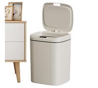 Générique Poubelle intelligente, poubelle à capteur intelligent | Poubelle intelligente électrique sans contact | Stable de grande capacité avec couvercle pour salon, salle d'étude