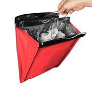 Générique Poubelle Pour Automobile,Fermeture Magnétique En Simili Cuir - Conteneur À Déchets Pour Automobile - Pour Minivan Camping-Car SUV Trajets Voyages Sorties En Famille Courts Séjours Camping