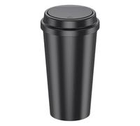 Générique Poubelle Pour Voiture - Corbeille Pour Porte Gobelet Auto Avec Couvercle,Conteneur Étanche avec Couvercle, Corbeille à Déchets pour Auto, Camion, Camping-Car, pour Organisation et Rangement