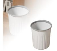 Générique Poubelle robuste en PP, légère et durable, idéale pour la cuisine, la salle de bain et l'utilisation, facile à nettoyer et à entretenir Petit Bureau Pliable (A, 17x23.5x21.5cm)