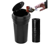Générique Poubelle Voiture - Poubelle Anti-Fuite En Forme De Tasse | Vide-Ordures Type Tasse Auto - Pour Camping Voyage SUV Van SUV Camionnette Arrière Camping-Car
