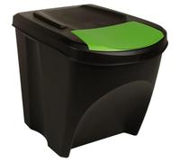 Générique Poubelles empilables 3 pcs Anthracite 75 L,Maison & Jardin,Produits ménagers,Conditionnement des déchets,Poubelles & corbeilles à déchets,Anthracite,3.25KG,316184